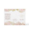 pink marbling design brochure