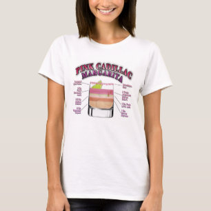 PINK MARGARITA Cocktail Recipe Art Clothing & Tees