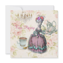 pink Marie Antoinette vintage paris tea party