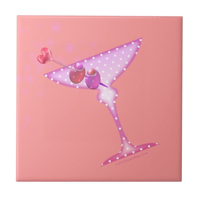 PINK MARTINI Coaster Tile (Front)