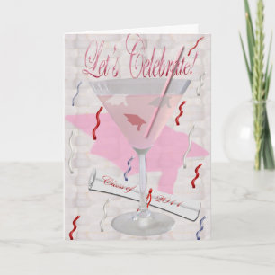 Pink Martini Grad Invitation