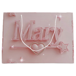 Pink Mary Starry Gift Bag