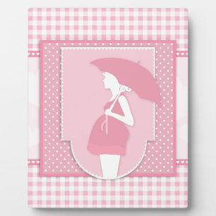 pink maternity plaque