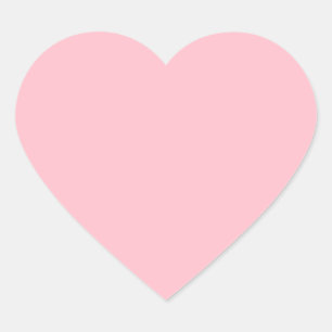 Pink Matte Heart Sticker