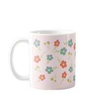 Pink Meadow Mug