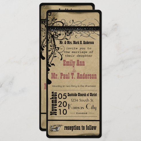 Renaissance Wedding Invitations | Zazzle.com.au