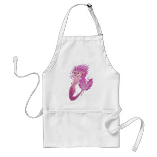 Pink Mermaid Apron