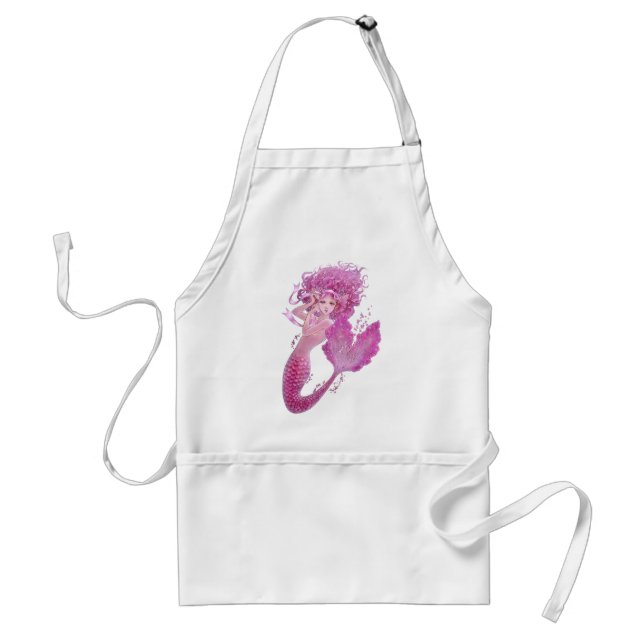 Pink Mermaid Apron (Front)