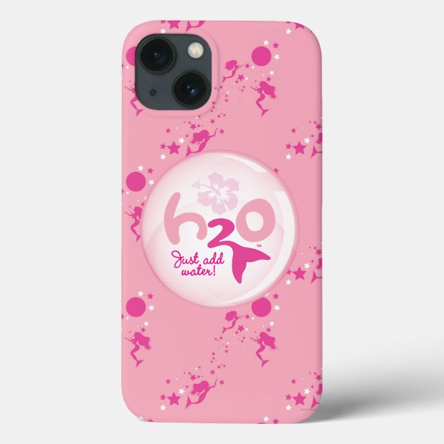 Pink Mermaid Pattern Case-Mate iPhone Case (Back)