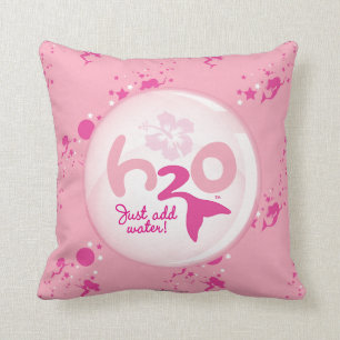 Pink Mermaid Pattern Cushion