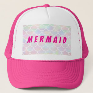 Pink Mermaid Trucker Hat