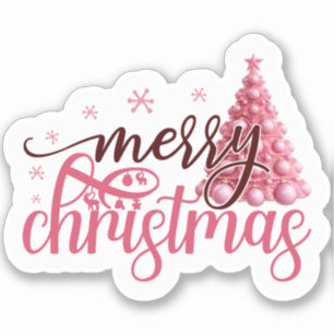 Pink Merry Christmas