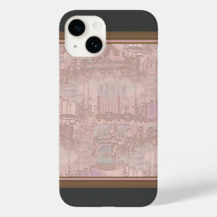 Pink Merry-Go-Round Horses Case-Mate iPhone 14 Case
