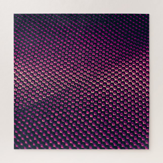 Pink metallic futuristic abstract background. jigsaw puzzle (Vertical)