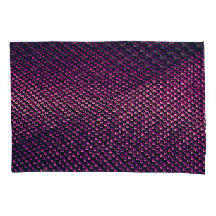 Pink metallic futuristic abstract background. pillowcase