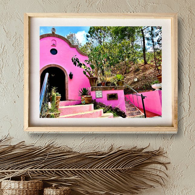Pink Mexican Chapel  Poster (Creator Uploaded)