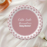 Pink Mexican Cielito Lindo  Baby Shower 