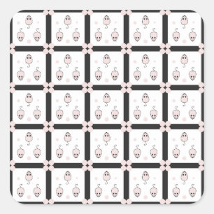 Pink Mice Sticker