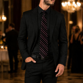 Pink Midnight Tie
