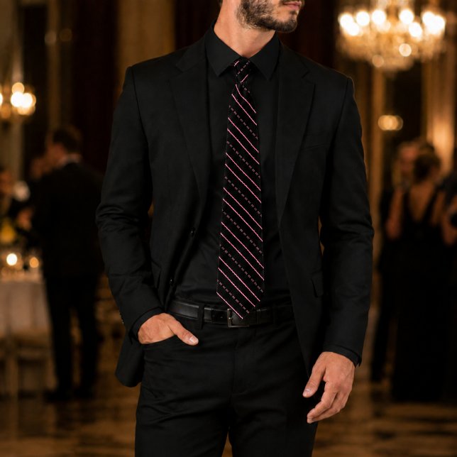 Pink Midnight Tie (Creator Uploaded)