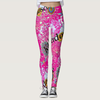 Pink Milkshake Steampunk Leggings