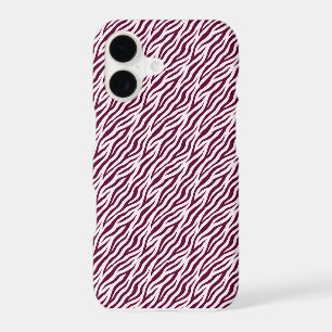 Pink Mini Zebra Stripe iPhone Case   Chic Animal P