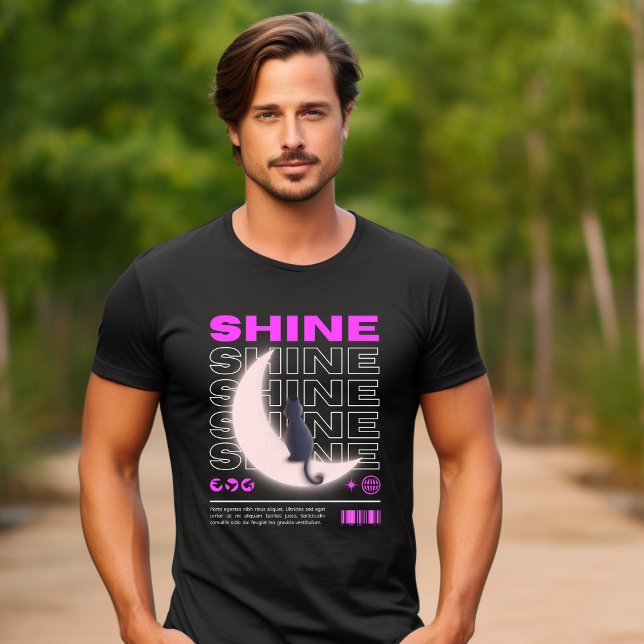 Pink Minimalist Typography Lifestyle & Hobbies T-Shirt (Creator Uploaded)