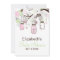 Pink Mint Green Mason Jars Baby Shower Invitation