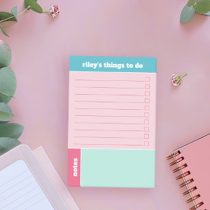 Pink Mint Turquoise Things To Do & Notes