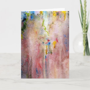 Pink Mist Greeting Card