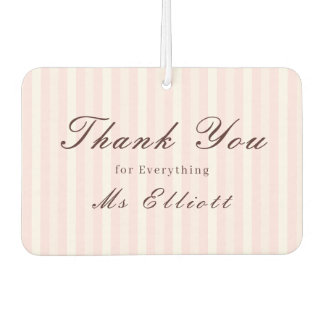 Pink Mist - Personalised Thank You Air Freshener