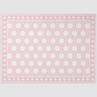 Pink Modern Bone Inlay Decoupage Paper