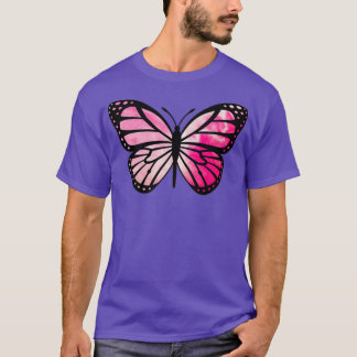 Pink monarch butterfly colourful butterfly Monarch T-Shirt