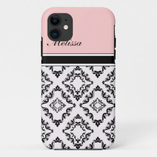Pink Monogram iPhone Cases