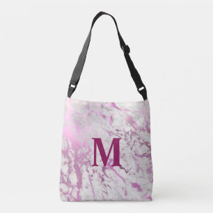 Pink monogram Wedding Totte Bag
