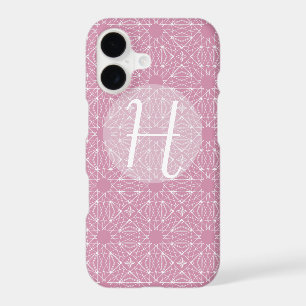 Pink Monogram with Pattern