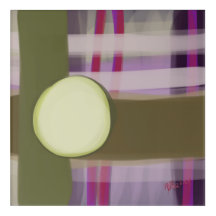 Pink Moon Contemporary Expressionist Abstract