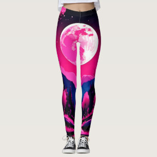 Pink Moon Fantasy Leggings