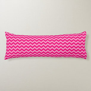 Pink Moroccan Moods Chevrons Body Cushion