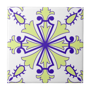 Pink Mosaic Portuguese Mediterranean Ceramic Tile