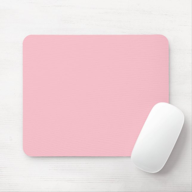 Pink Mouse Pad (With Mouse)
