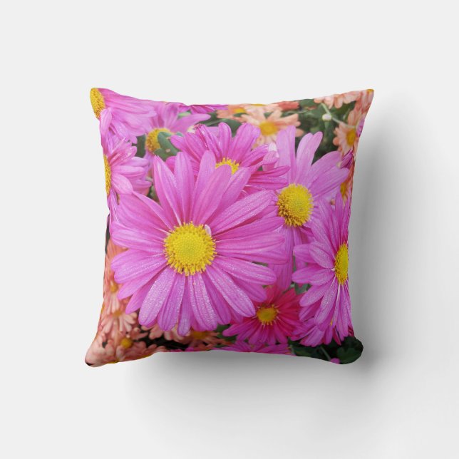 Pink mum cushion (Back)