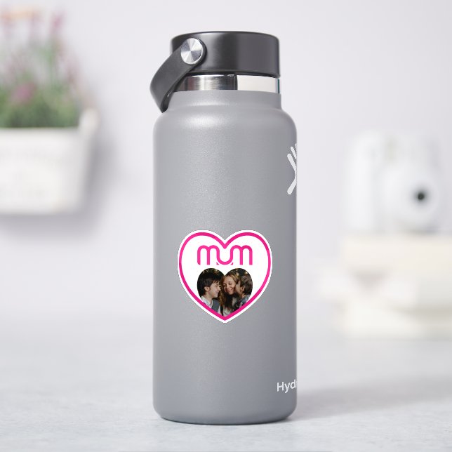 Pink MUM Love Photo frame (HydroFlask)