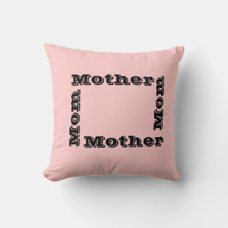 Pink Mum Mother Pillow