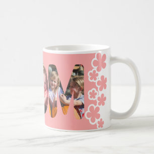 Pink Mum Personalised Photo Coffee Mug