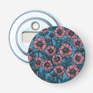 Pink Mums Bottle Opener