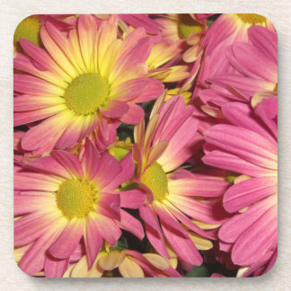 Pink Mums Cork Coasters