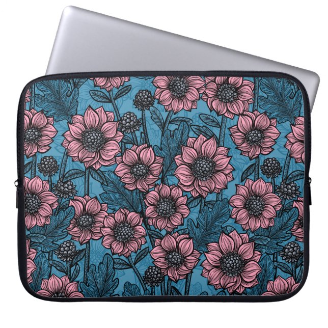 Pink Mums Laptop Sleeve (Front)