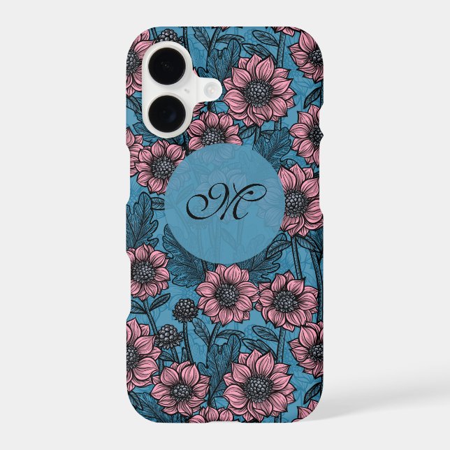 Pink Mums monogram (Back)