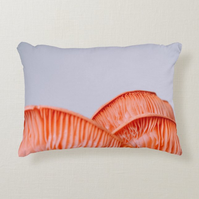 PINK MUSHROOMS DECORATIVE CUSHION (Front)
